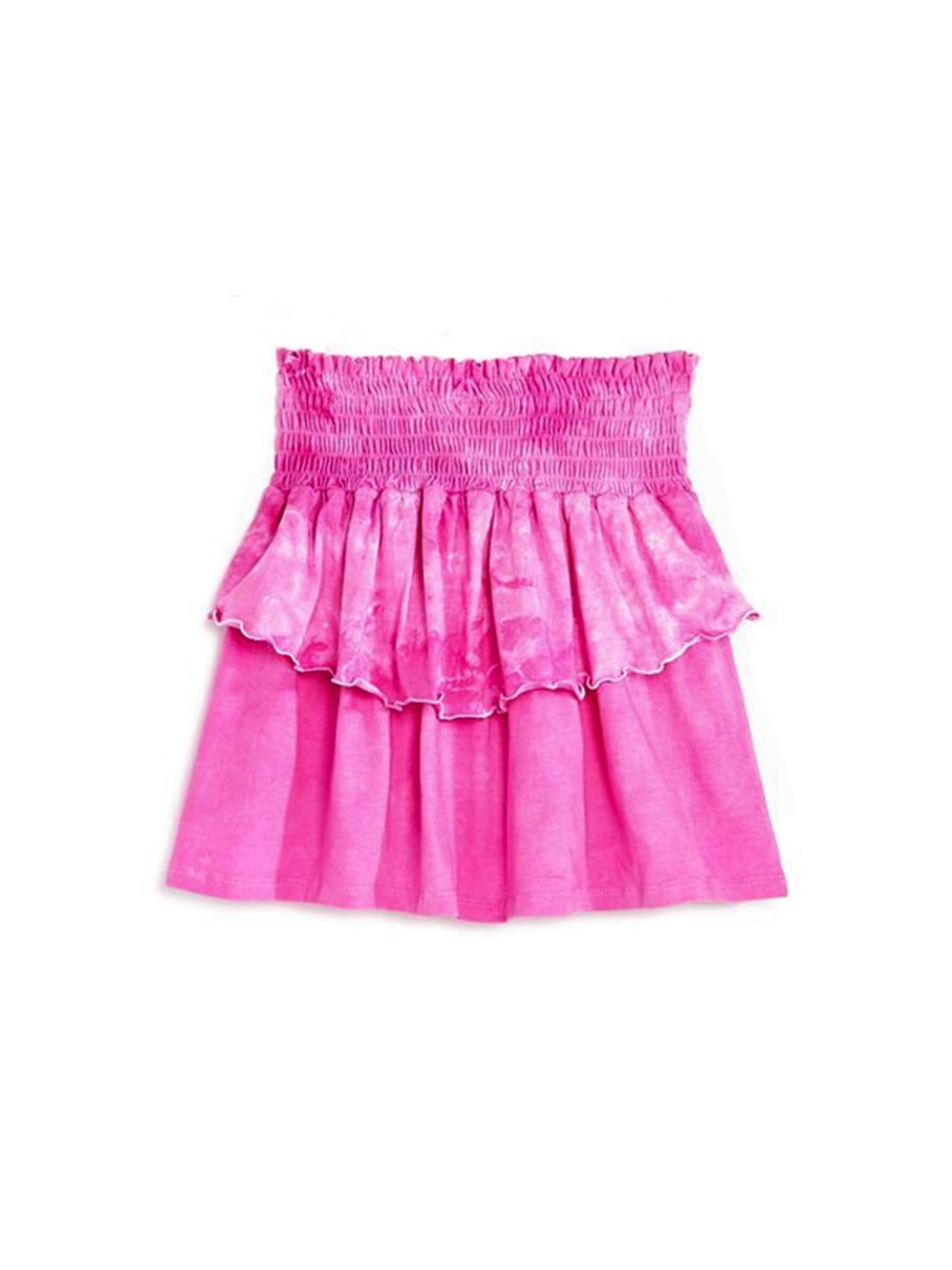 Smocked Ruffle Skirt