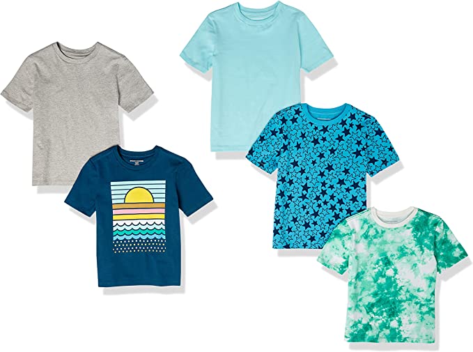 Boys and Toddlers' Short-Sleeve T-Shirts, Multipacks