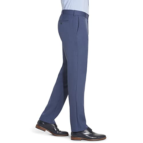 Men's Slim Fit Stretch Flat Front Traveler Pant