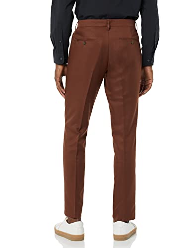 Men's Slim-Fit Flat-Front Dress Pant