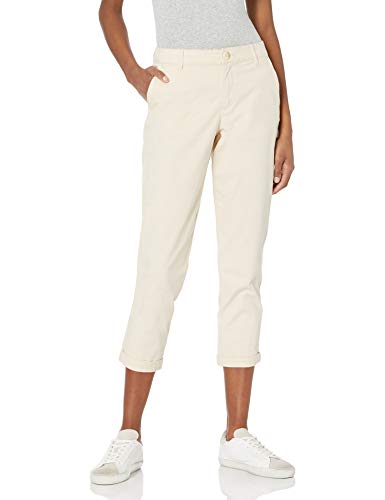 Women's Cropped Mid-Rise Skinny-Fit Chino Pant (Available in Plus Size)