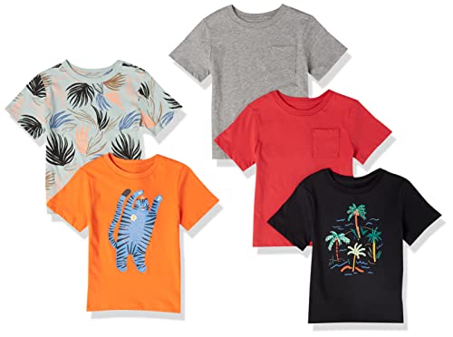 Boys and Toddlers' Short-Sleeve T-Shirts, Multipacks