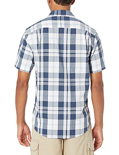 Men's Slim-Fit Short-Sleeve Poplin Shirt