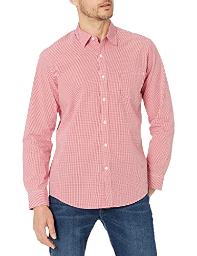 Men's Regular-Fit Long-Sleeve Casual Poplin Shirt