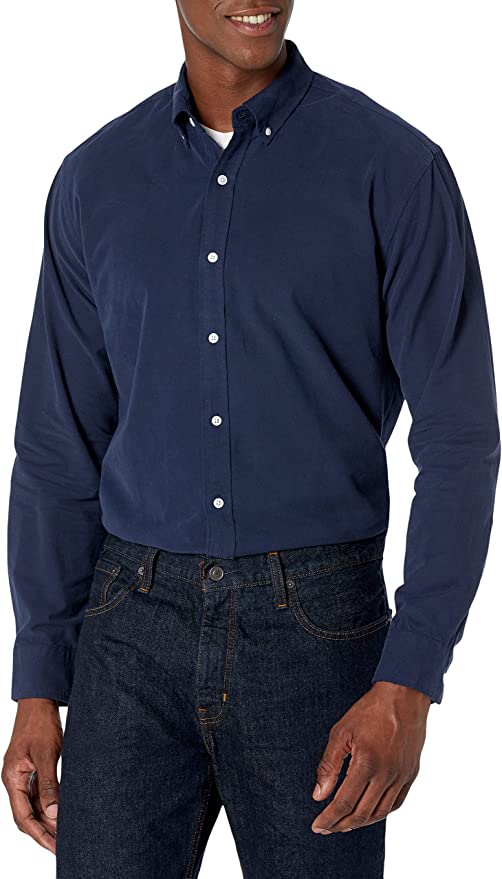 Men's Regular-Fit Long-Sleeve Oxford Shirt