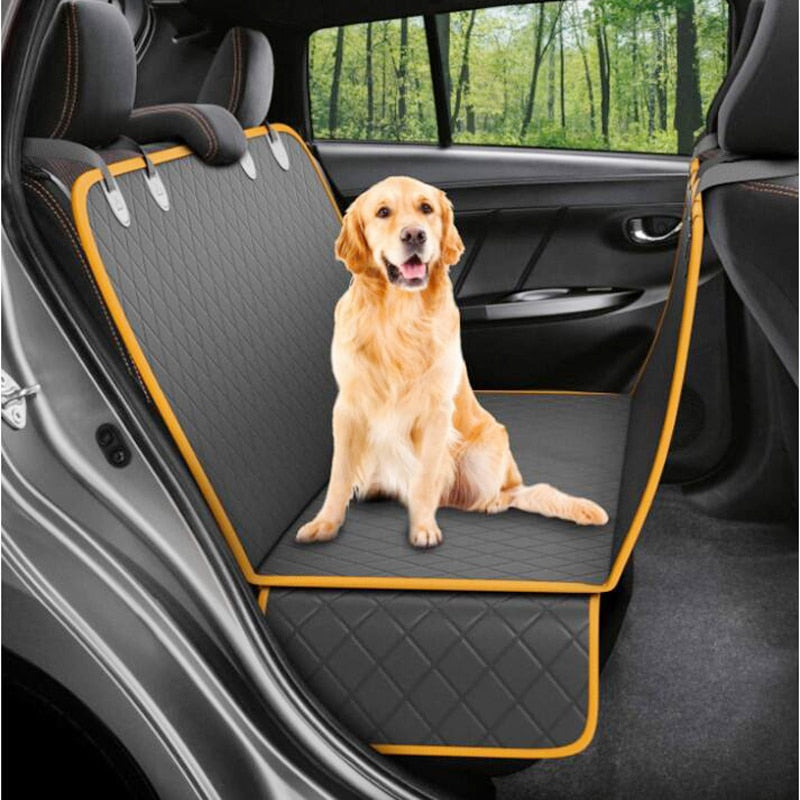 Dog Car Seat Cover 100% Waterproof Pet Dog Travel Mat Hammock For Small Medium Large Dogs Travel Car Rear Back Seat Safety Pad - Rocket Family Shopping