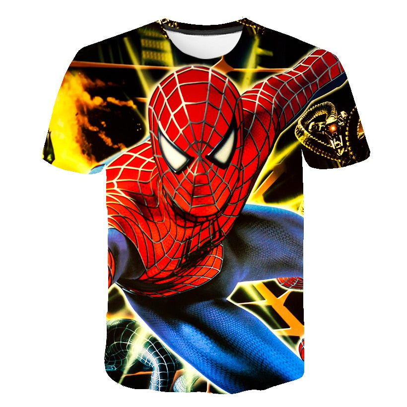 New spider-man Boys Marvel Print T shirt