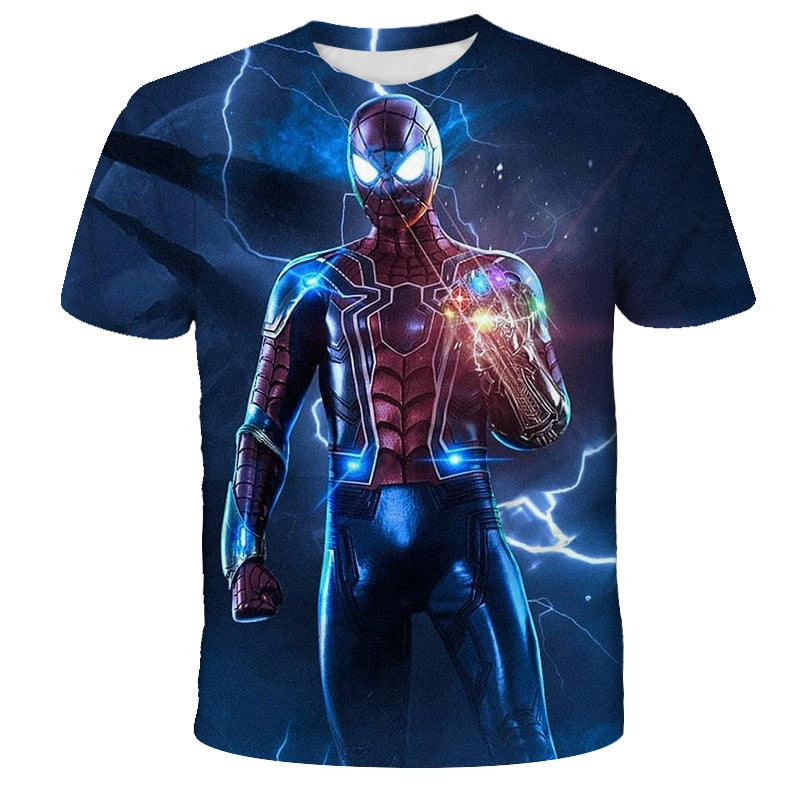New spider-man Boys Marvel Print T shirt