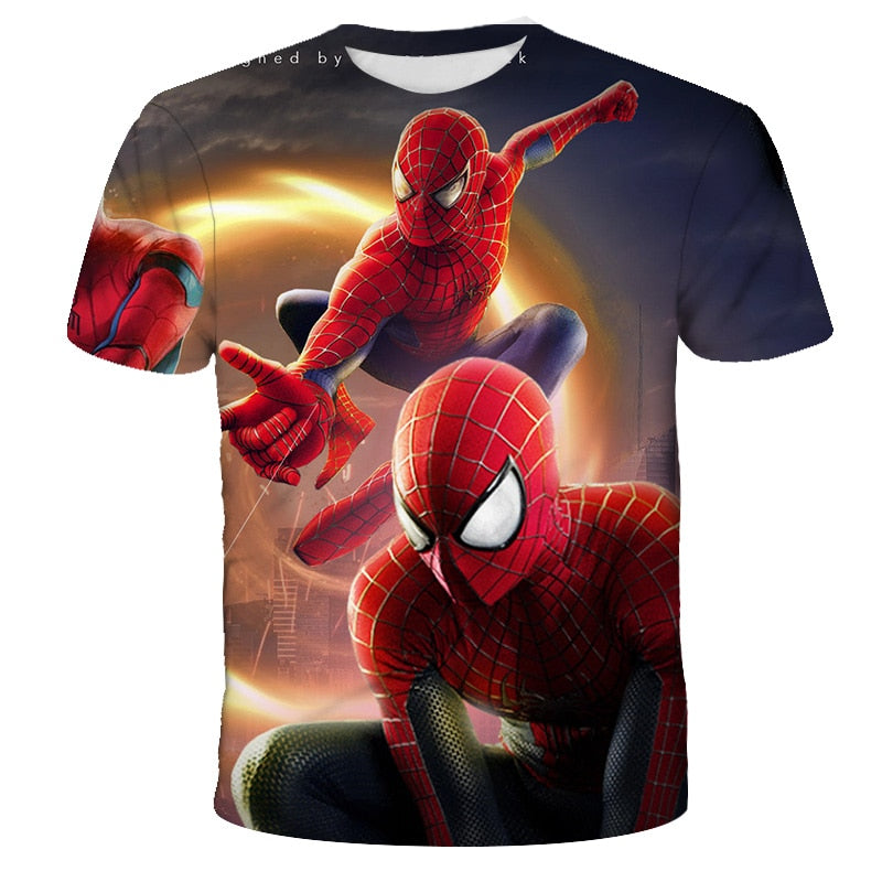 New spider-man Boys Marvel Print T shirt